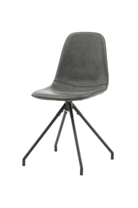 Polar Esszimmerstuhl - schwarz/PU - Essstühle - ALVAHOME
