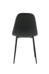 Polar Esszimmerstuhl - schwarz/PU - Essstühle - ALVAHOME