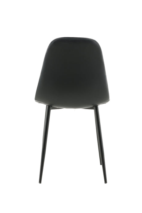 Polar Esszimmerstuhl - schwarz/PU - Essstühle - ALVAHOME
