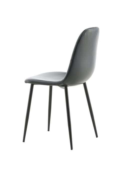 Polar Esszimmerstuhl - schwarz/PU - Essstühle - ALVAHOME