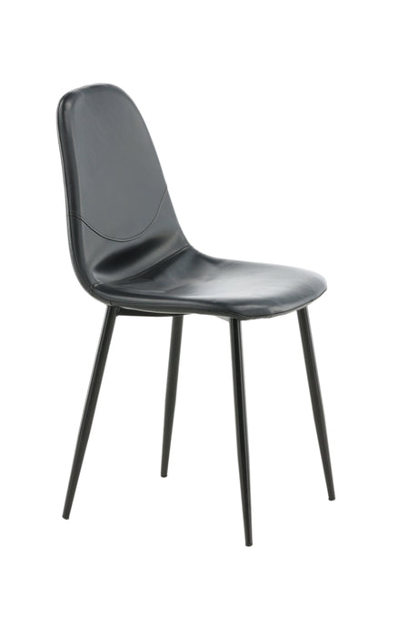 Polar Esszimmerstuhl - schwarz/PU - Essstühle - ALVAHOME