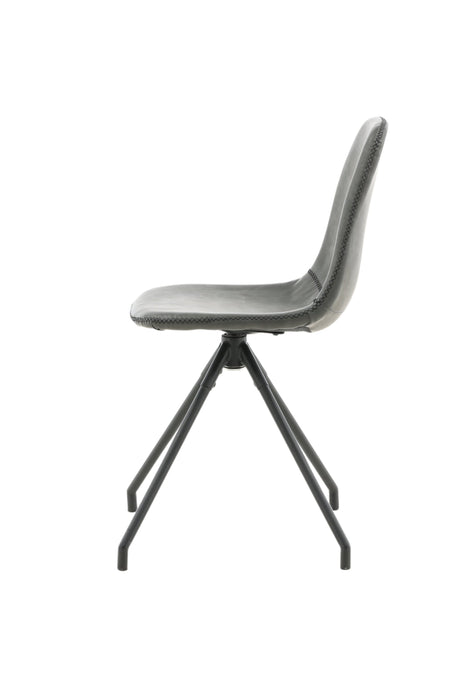 Polar Esszimmerstuhl - schwarz/PU - Essstühle - ALVAHOME