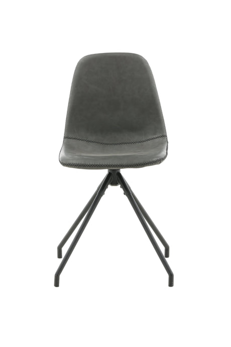 Polar Esszimmerstuhl - schwarz/PU - Essstühle - ALVAHOME