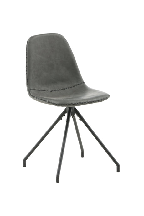 Polar Esszimmerstuhl - schwarz/PU - Essstühle - ALVAHOME