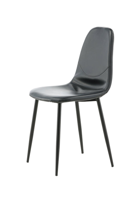 Polar Esszimmerstuhl - schwarz/PU - Essstühle - ALVAHOME