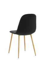 Polar Esszimmerstuhl - schwarz/Stahl - Essstühle - ALVAHOME