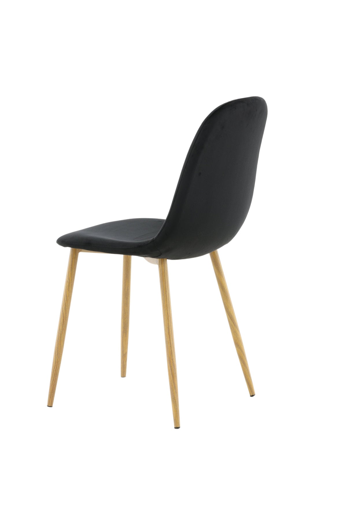 Polar Esszimmerstuhl - schwarz/Stahl - Essstühle - ALVAHOME