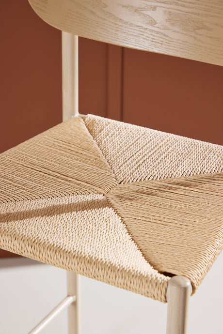 Polly Barhocker - beige/Rattan - Barhocker - ALVAHOME