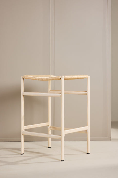 Polly Barhocker - beige/Rattan - Barhocker - ALVAHOME