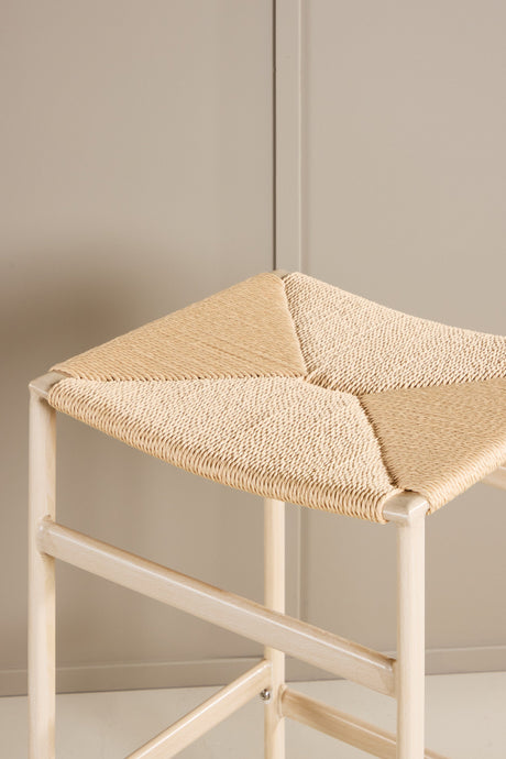Polly Barhocker - beige/Rattan - Barhocker - ALVAHOME