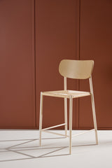 Polly Barhocker - beige/Rattan - Barhocker - ALVAHOME