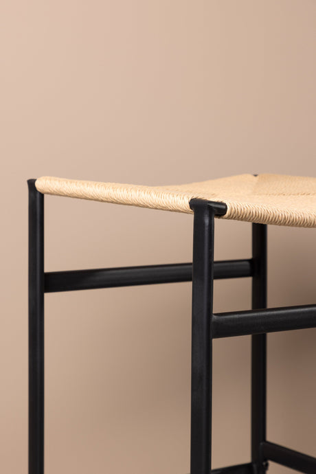 Polly Barhocker - natur/Stahl - Barhocker - ALVAHOME