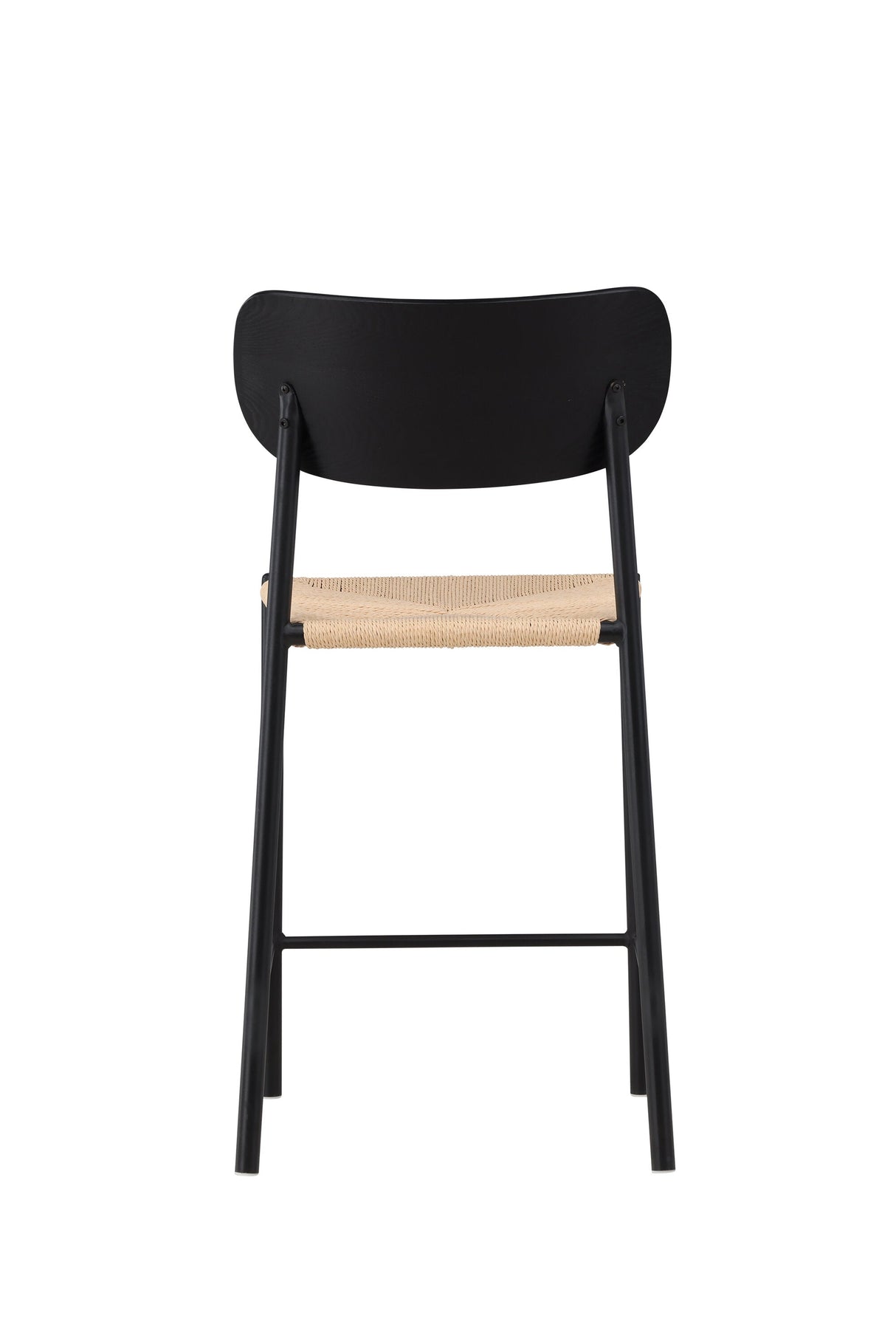 Polly Barhocker - schwarz/Rattan - Barhocker - ALVAHOME