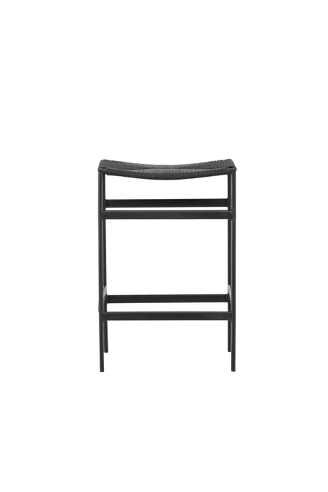Polly Barhocker - schwarz/Rope - Barhocker - ALVAHOME