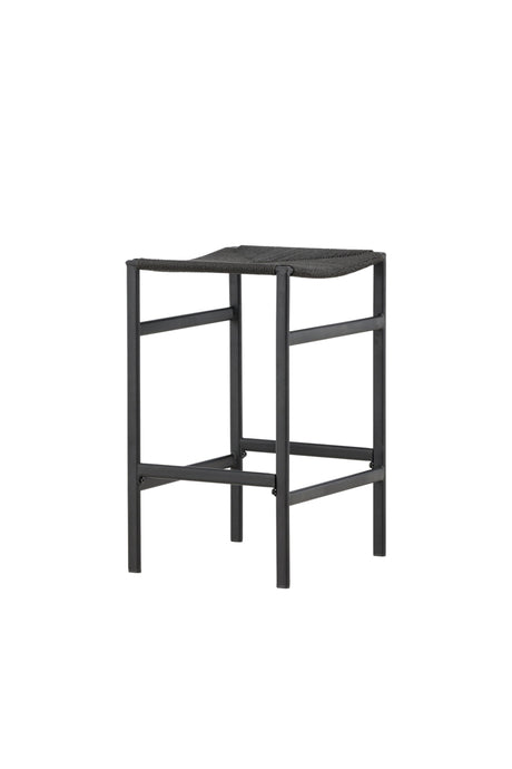 Polly Barhocker - schwarz/Rope - Barhocker - ALVAHOME