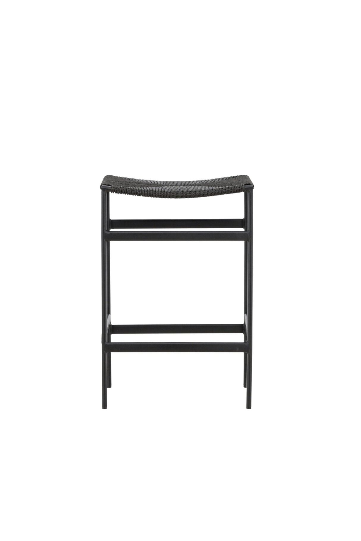 Polly Barhocker - schwarz/Rope - Barhocker - ALVAHOME