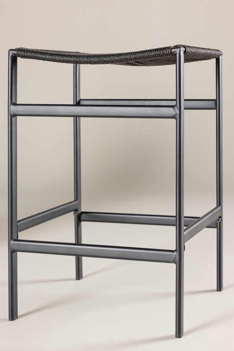 Polly Barhocker - schwarz/Rope - Barhocker - ALVAHOME