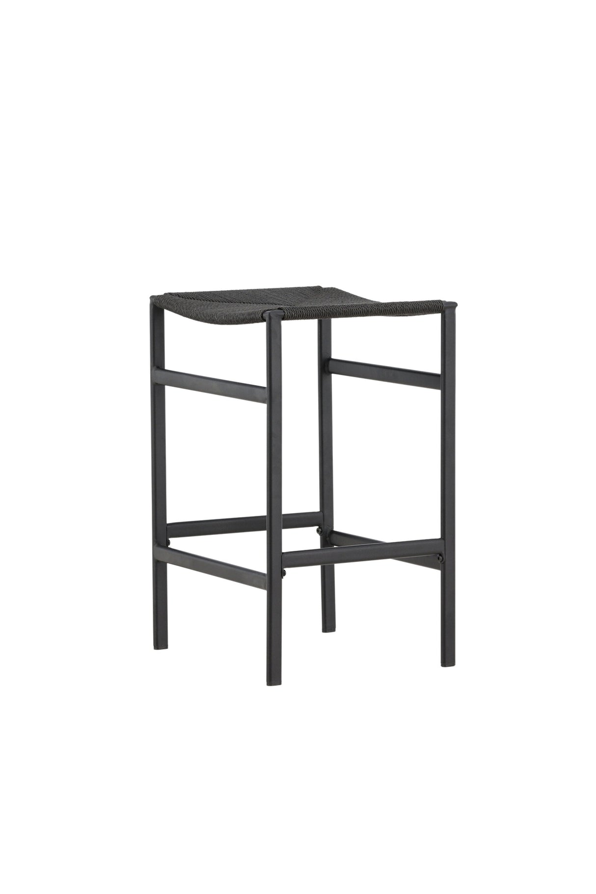 Polly Barhocker - schwarz/Rope - Barhocker - ALVAHOME