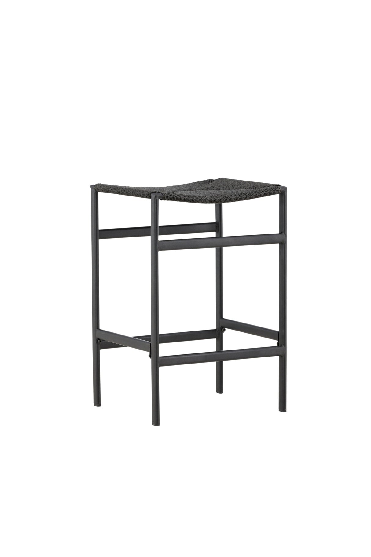Polly Barhocker - schwarz/Rope - Barhocker - ALVAHOME