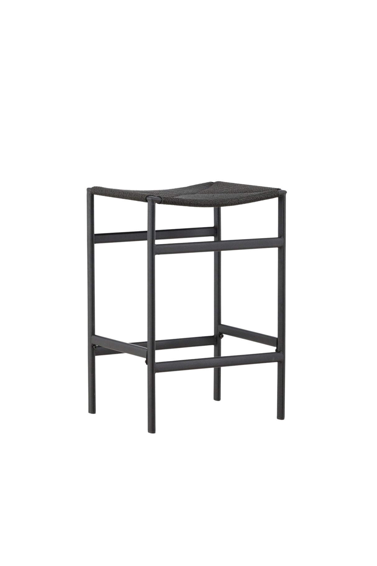 Polly Barhocker - schwarz/Rope - Barhocker - ALVAHOME
