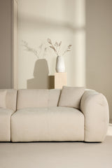 Positano Ecksofa - beige/Polyester - Chaiselongue Sofas - ALVAHOME