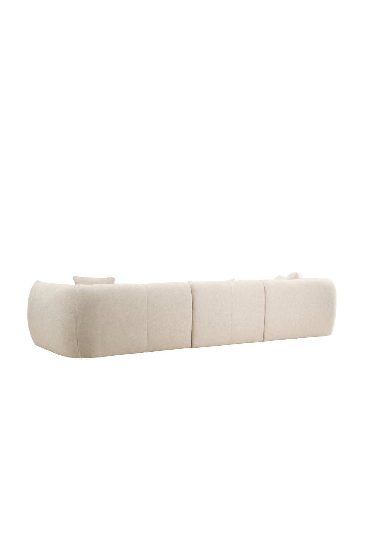 Positano Ecksofa - beige/Polyester - Chaiselongue Sofas - ALVAHOME