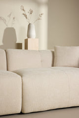 Positano Ecksofa - beige/Polyester - Chaiselongue Sofas - ALVAHOME