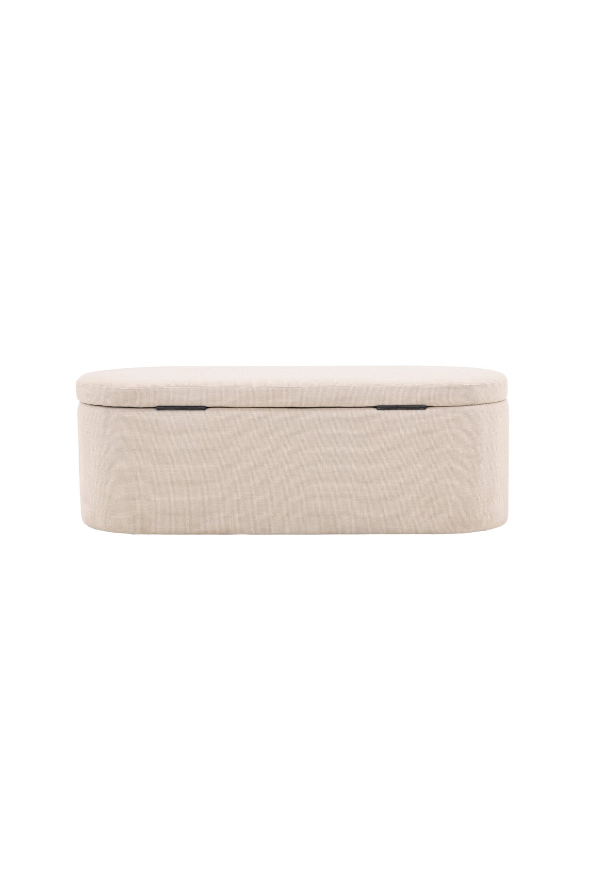 Potenza Ottoman - off - white/MDF - Ottomane / Poufs - ALVAHOME