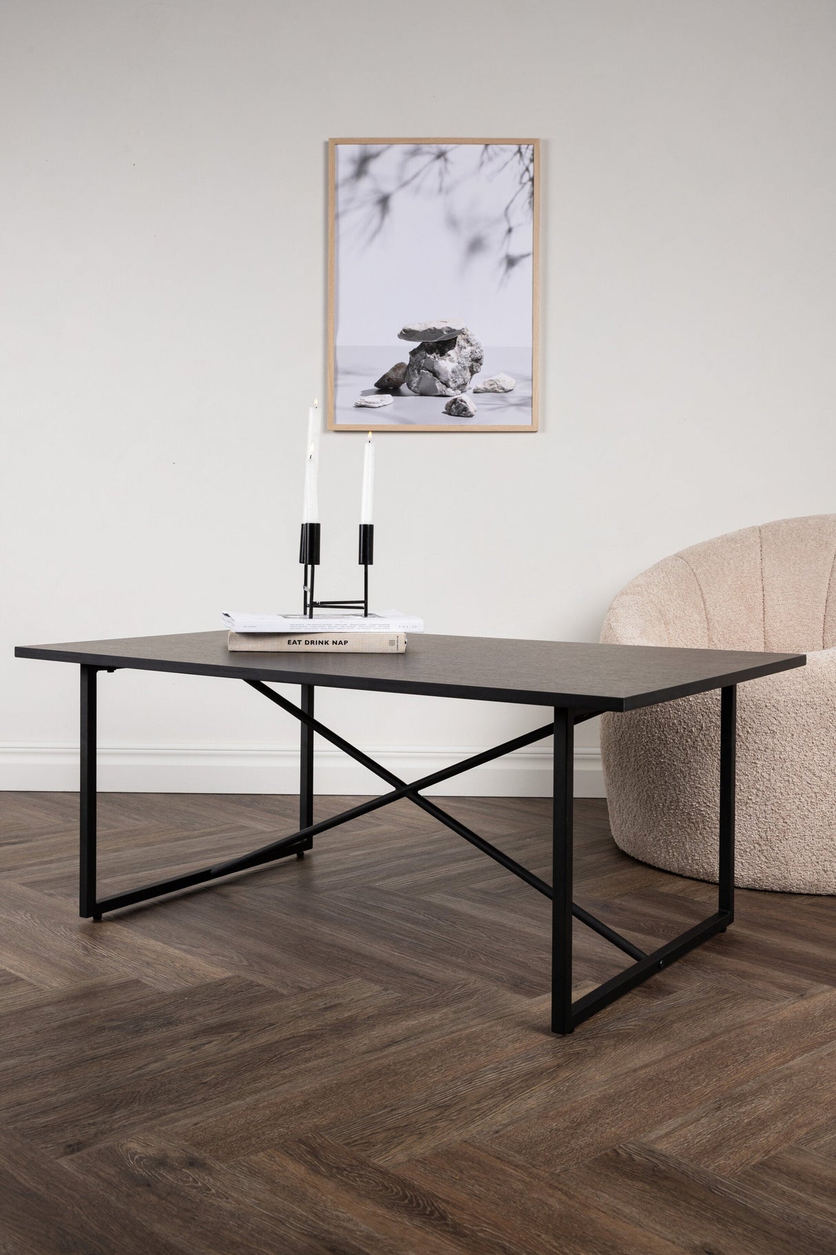 Pryor Couchtisch - schwarz/MDF - Couchtische - ALVAHOME