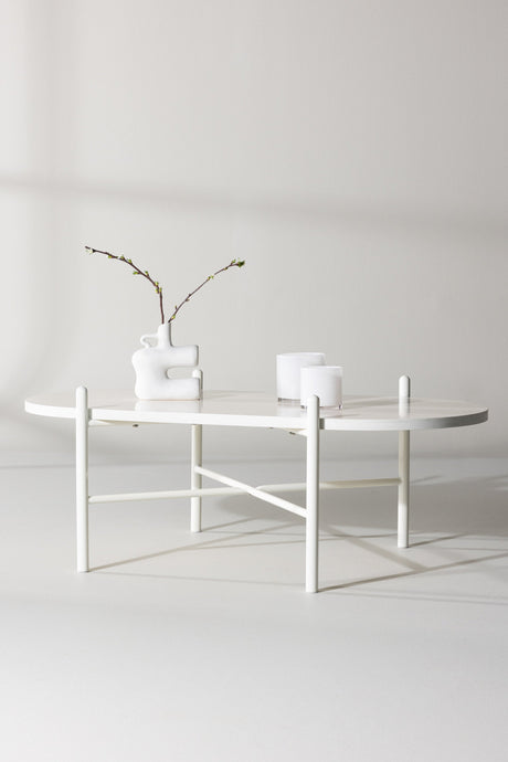 Pueblo Couchtisch - beige/MDF - Couchtische - ALVAHOME