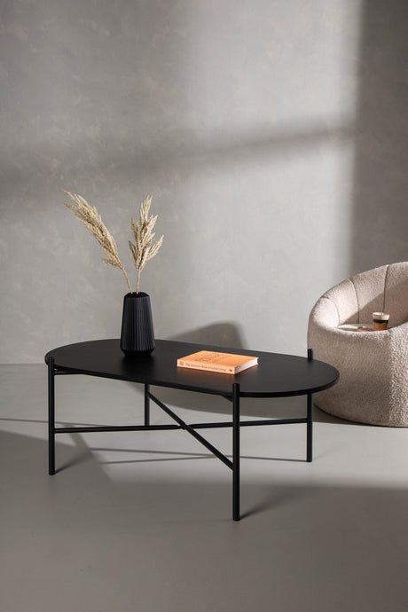 Pueblo Couchtisch - schwarz/MDF - Couchtische - ALVAHOME