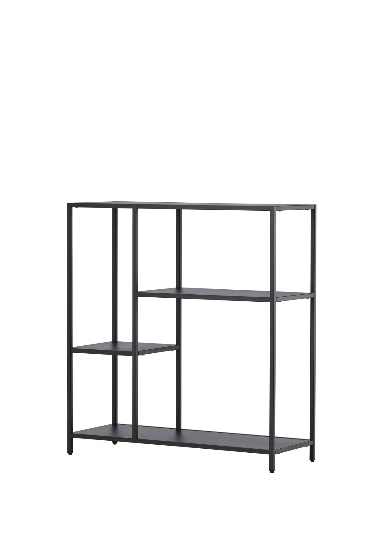 Puno Beistelltisch - schwarz/Stahl - Beistelltische - ALVAHOME