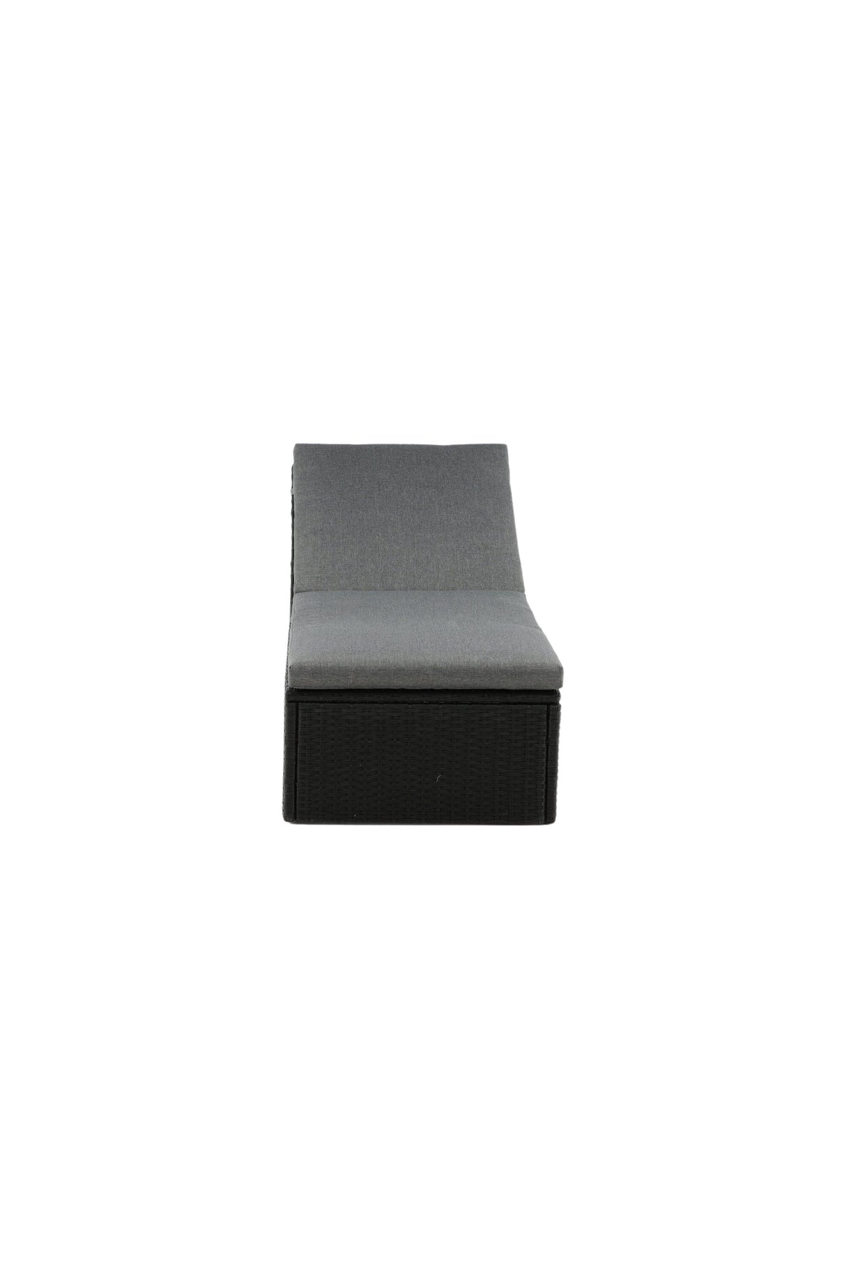 Quad Outdoor Sun - Lounge - schwarz/Weidengeflecht - Outdoor Sun - Lounges - ALVAHOME