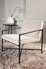 Rakel Sessel - beige/Polyester - Samt - Sessel - ALVAHOME