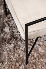 Rakel Sessel - beige/Polyester - Samt - Sessel - ALVAHOME