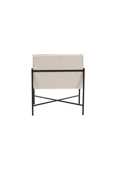 Rakel Sessel - beige/Polyester - Samt - Sessel - ALVAHOME