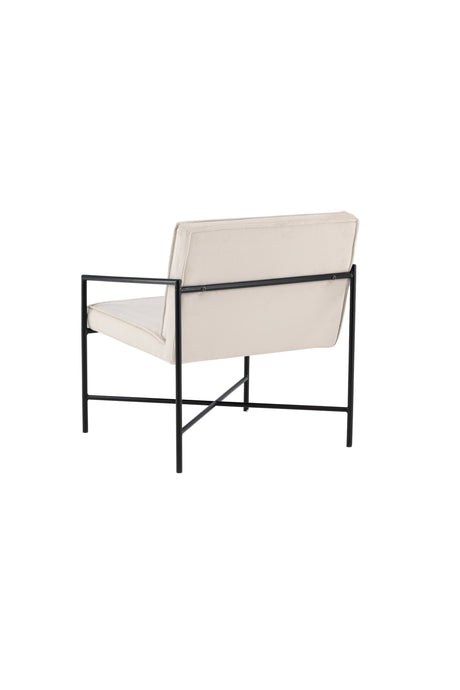 Rakel Sessel - beige/Polyester - Samt - Sessel - ALVAHOME