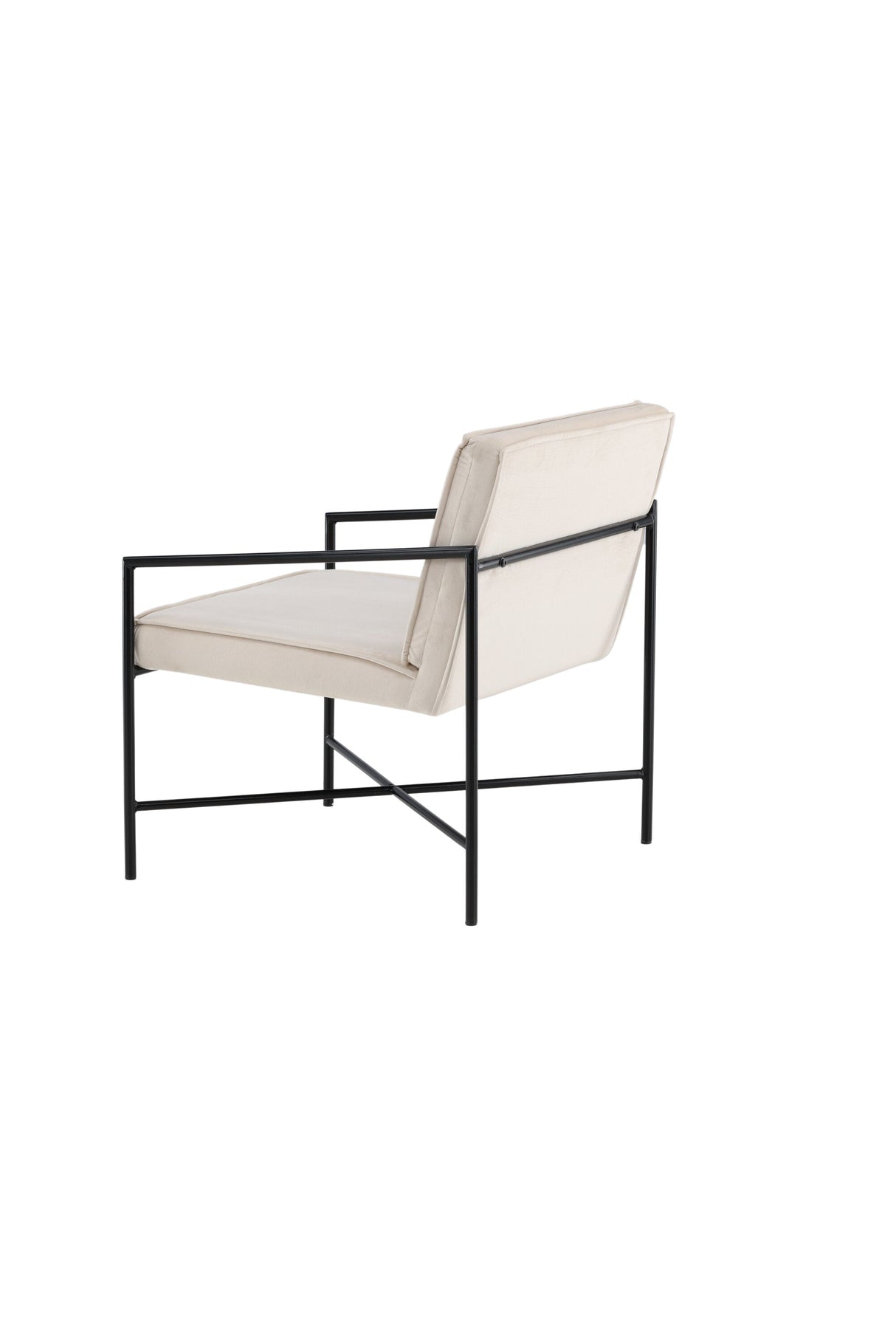 Rakel Sessel - beige/Polyester - Samt - Sessel - ALVAHOME