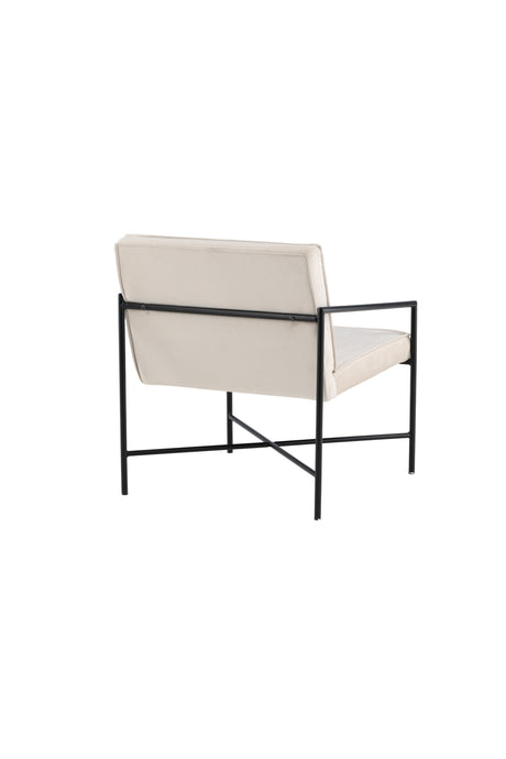 Rakel Sessel - beige/Polyester - Samt - Sessel - ALVAHOME