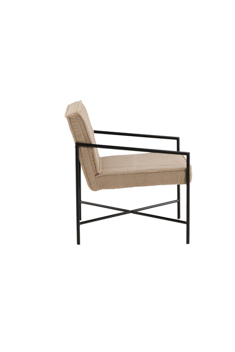 Rakel Sessel - beige/Polyester - Teddy - Sessel - ALVAHOME