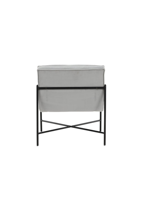Rakel Sessel - grau/Polyester - Kord - Sessel - ALVAHOME