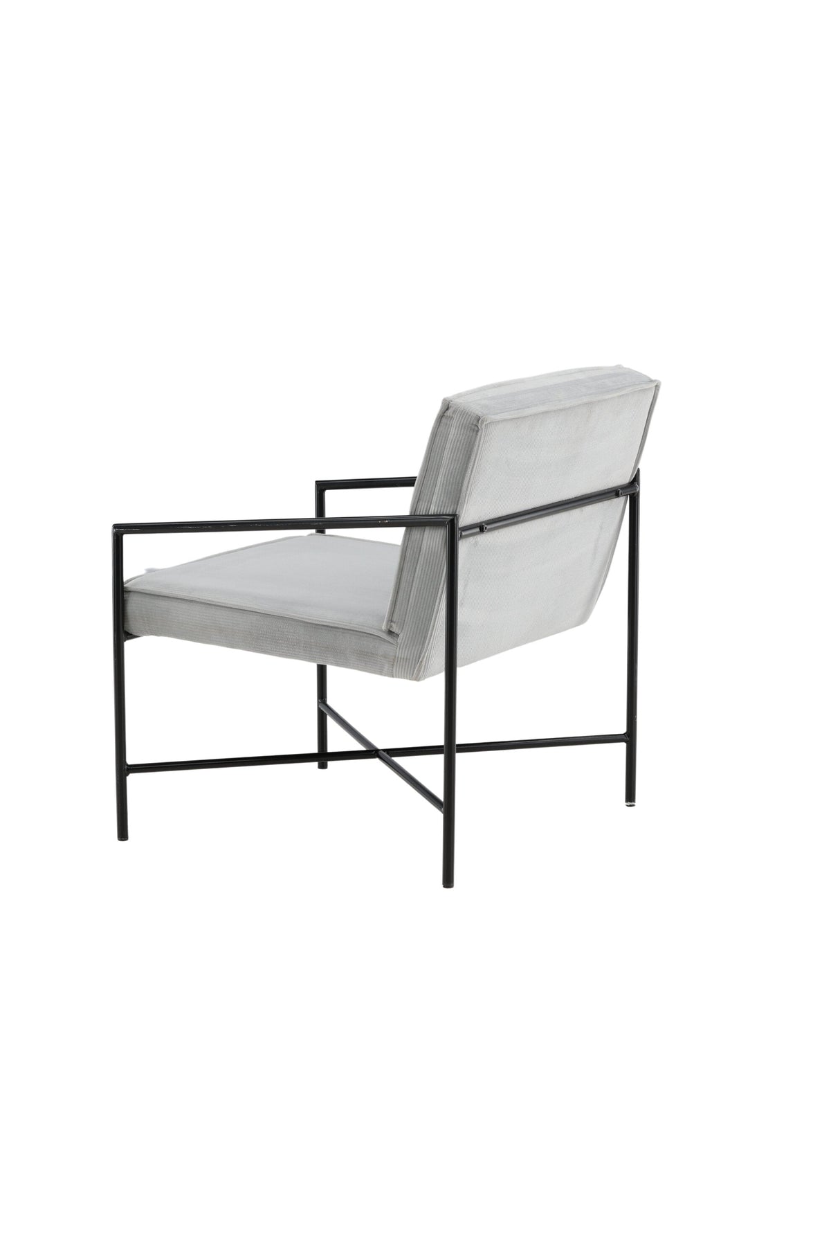Rakel Sessel - grau/Polyester - Kord - Sessel - ALVAHOME