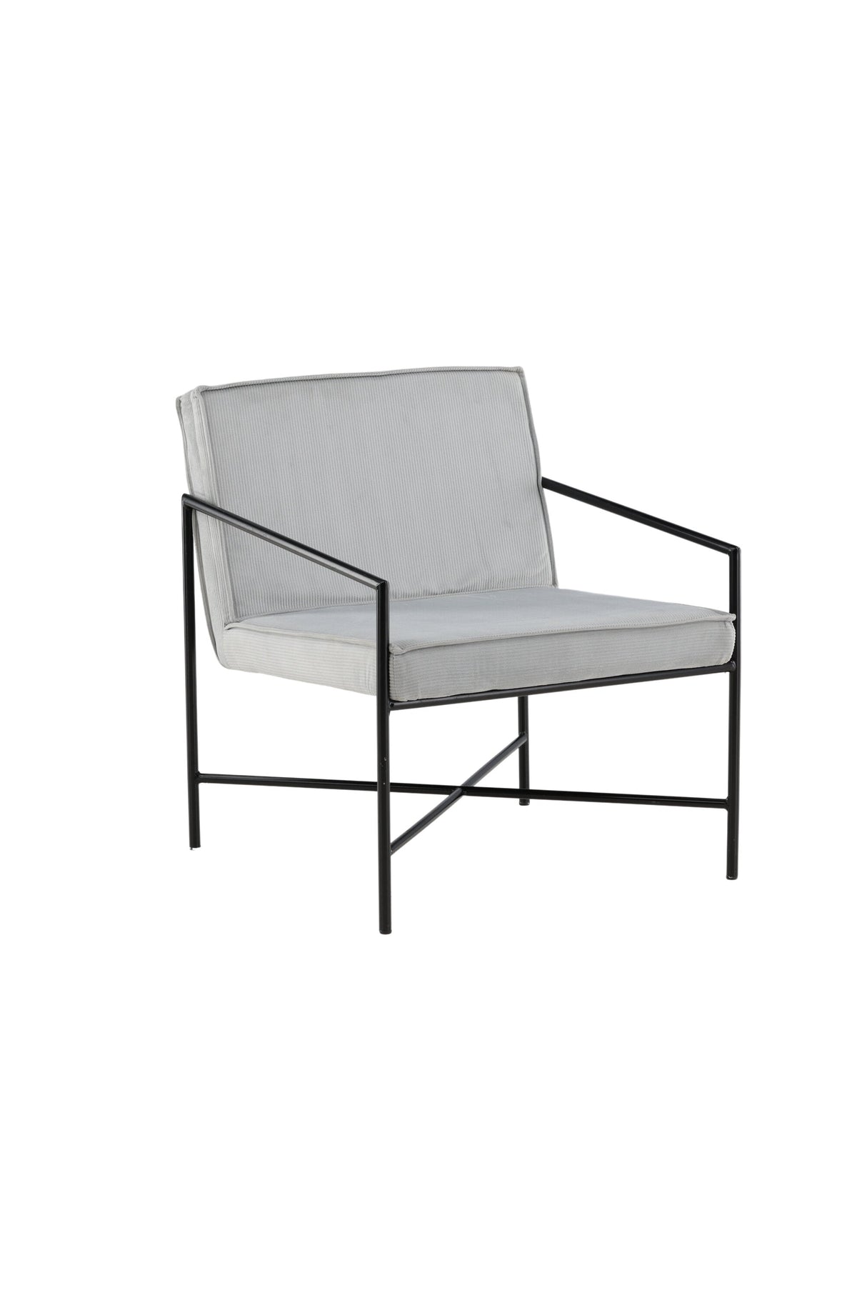 Rakel Sessel - grau/Polyester - Kord - Sessel - ALVAHOME