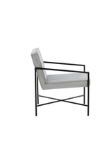 Rakel Sessel - grau/Polyester - Kord - Sessel - ALVAHOME