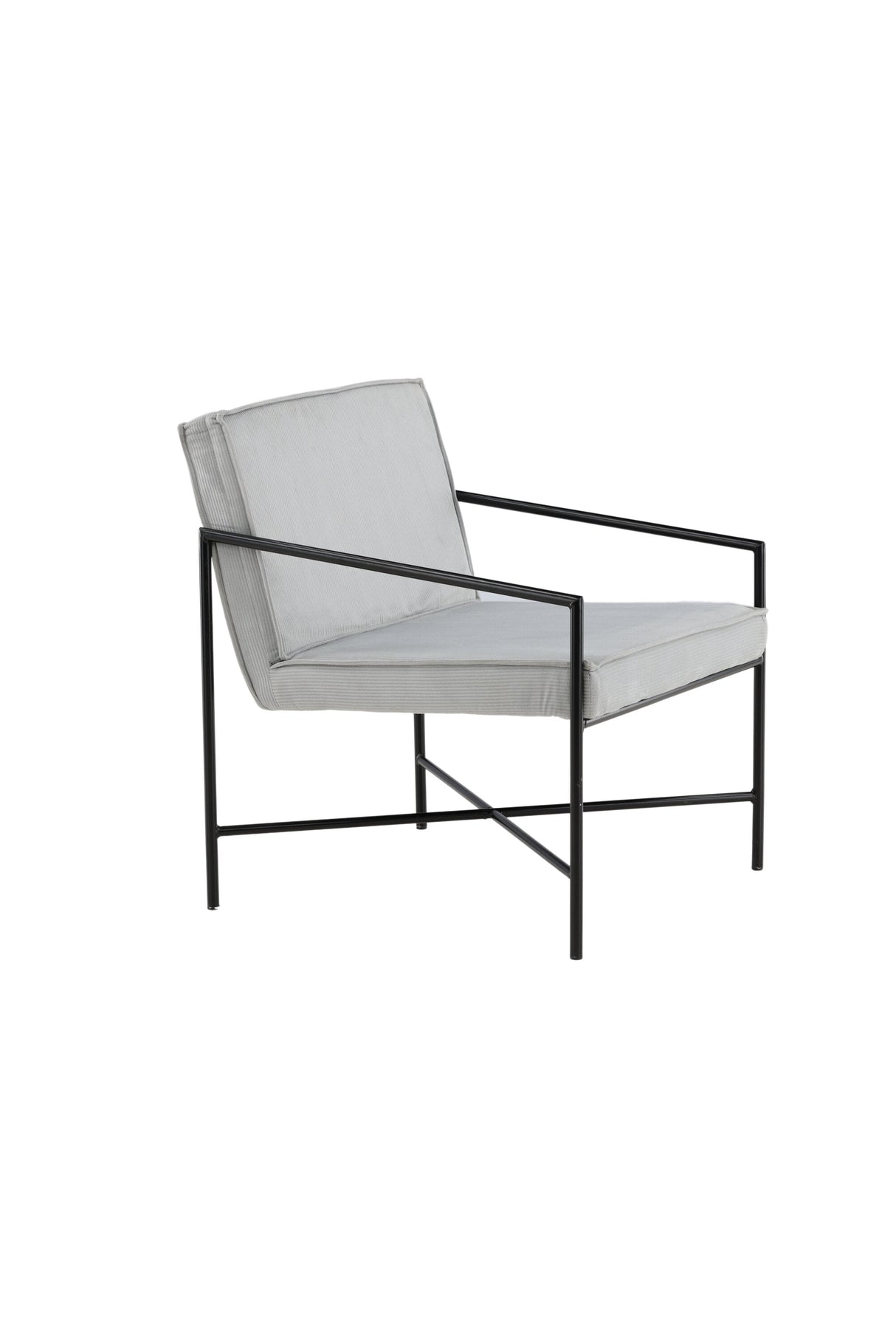 Rakel Sessel - grau/Polyester - Kord - Sessel - ALVAHOME