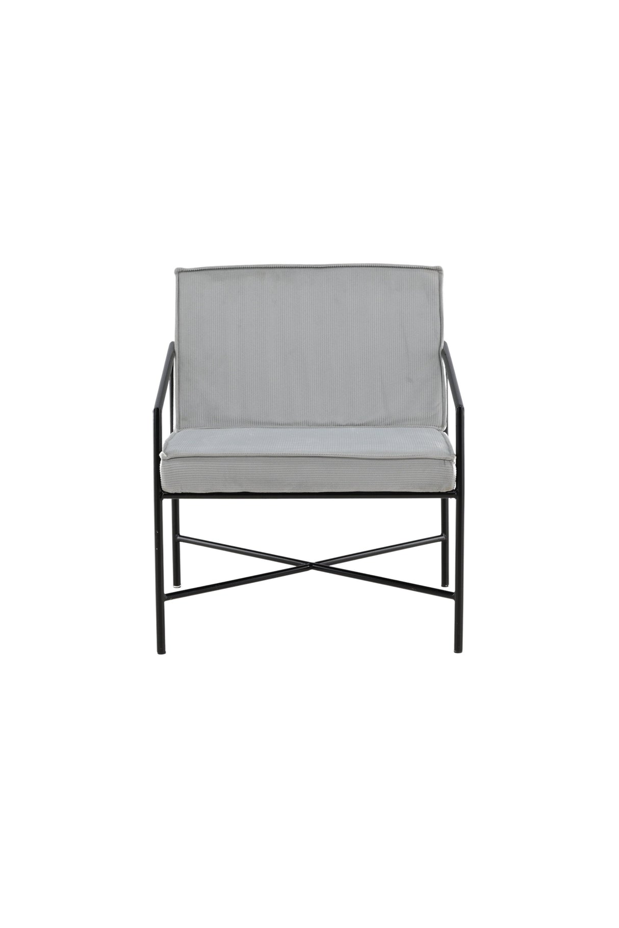 Rakel Sessel - grau/Polyester - Kord - Sessel - ALVAHOME