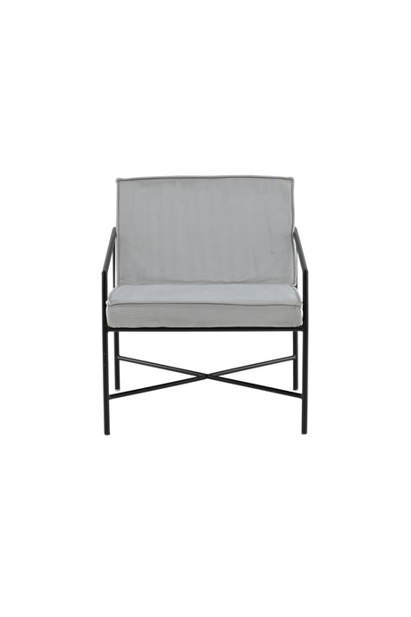 Rakel Sessel - grau/Polyester - Kord - Sessel - ALVAHOME