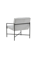 Rakel Sessel - grau/Polyester - Kord - Sessel - ALVAHOME