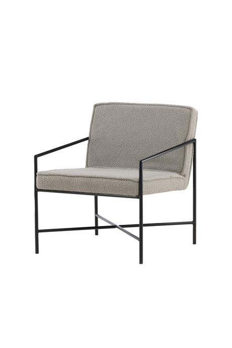 Rakel Sessel - greige/Polyester - Teddy - Sessel - ALVAHOME