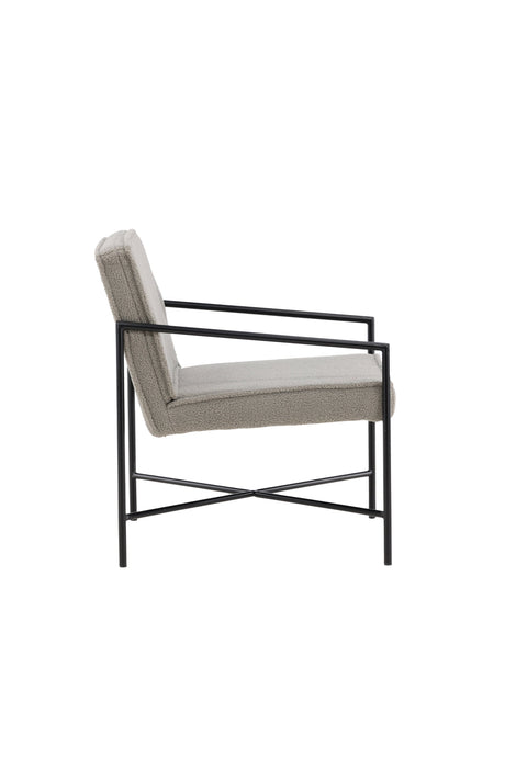 Rakel Sessel - greige/Polyester - Teddy - Sessel - ALVAHOME